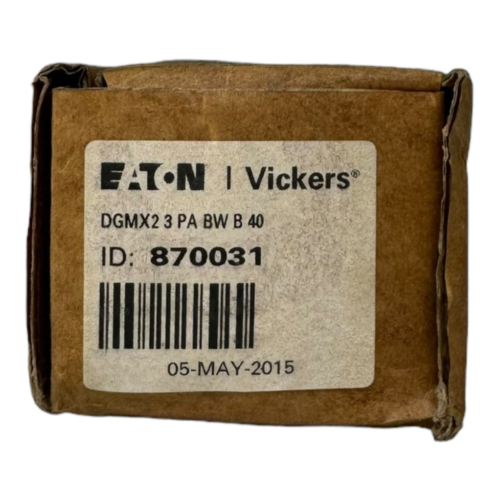 EATON Vickers DGMX23PABWB40 DGMX2-3-PA-BW-B-40 Magnetventil Wegeventil 3,5-70bar