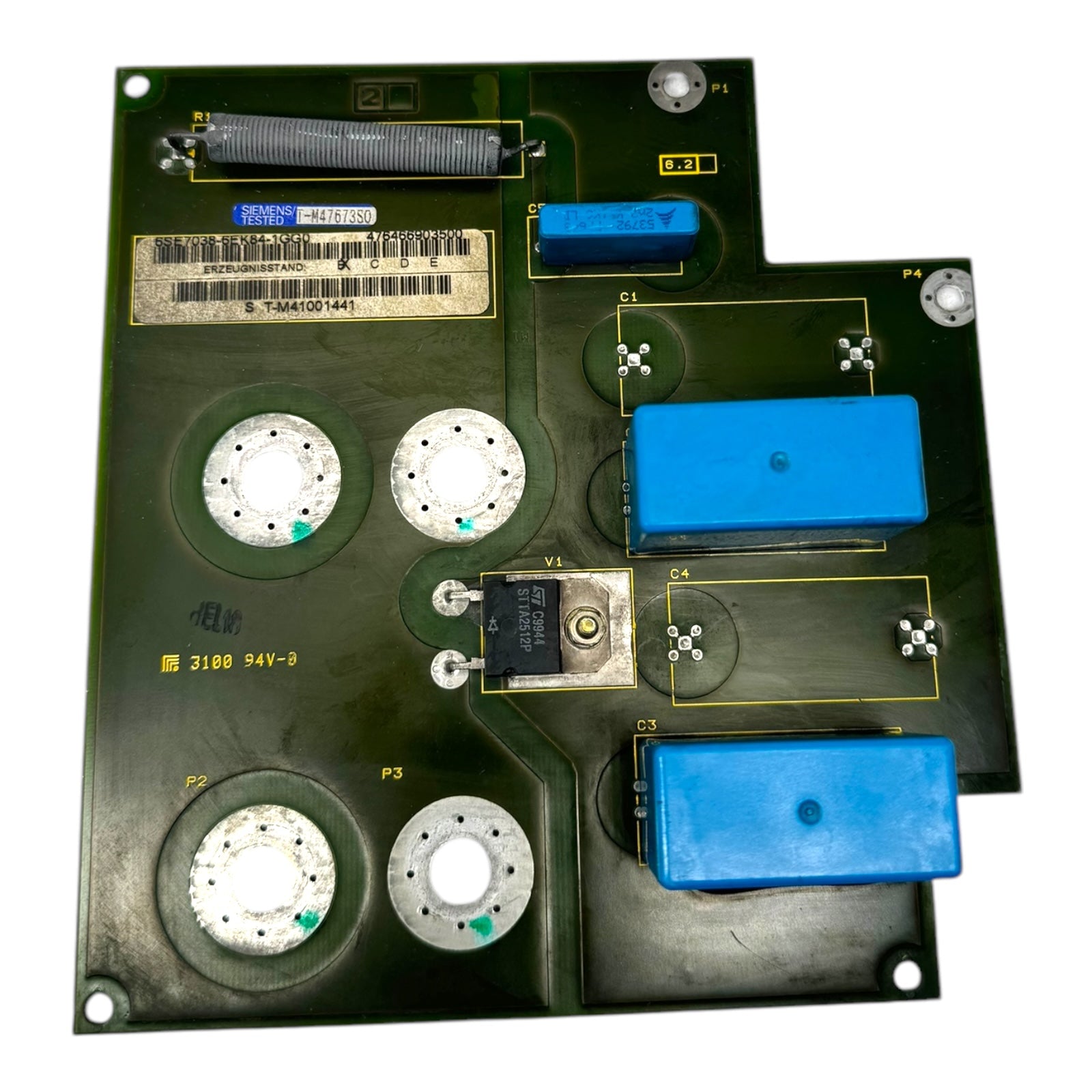 Siemens 476465.0066.00 6SE7038-6EK84-1GF0 476465903500 2N2K1K6LD Module Upper Unit