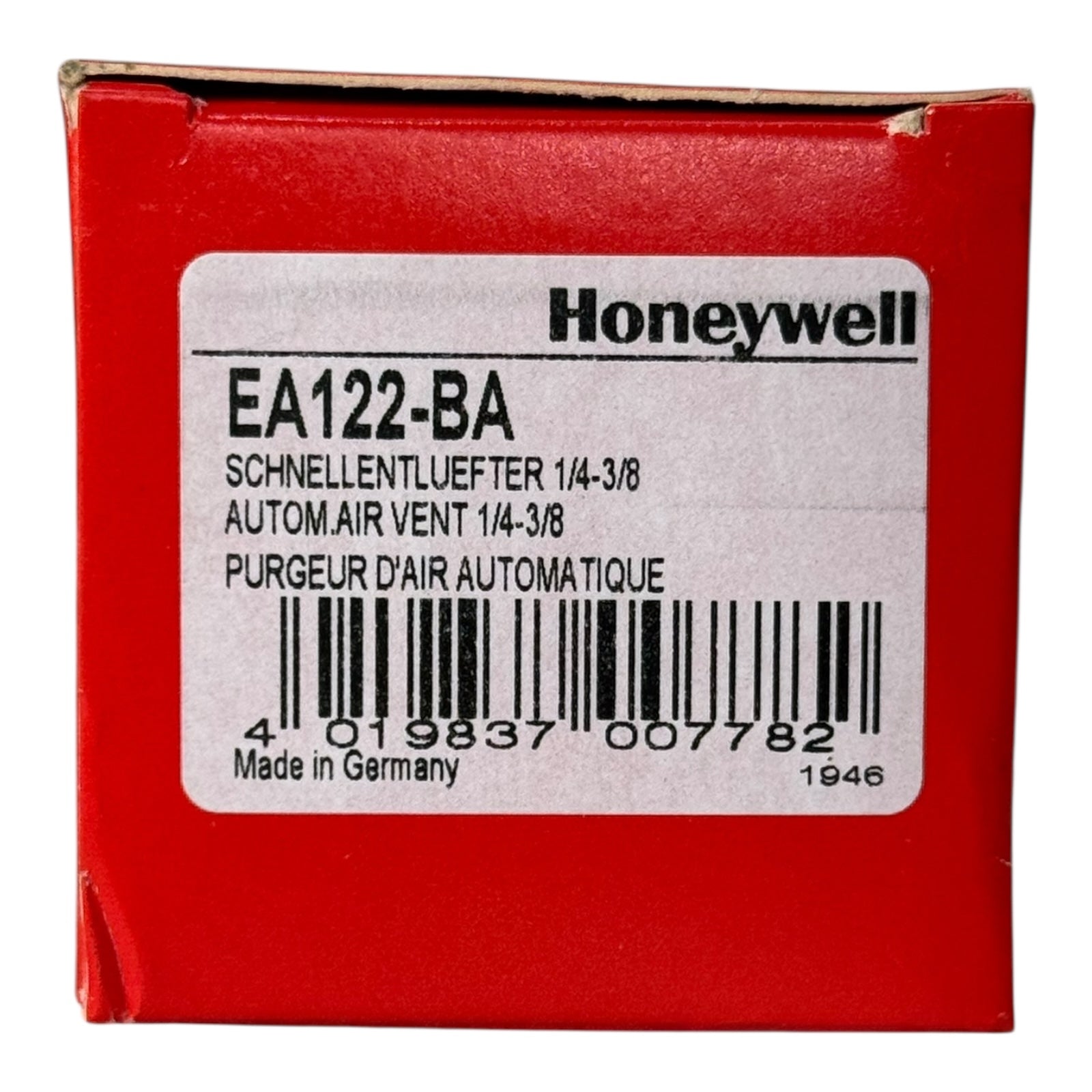 Honeywell EA122-BA Schnellentlüfter 1/4-3/8 Zoll Automatisches Entlüftungsventil
