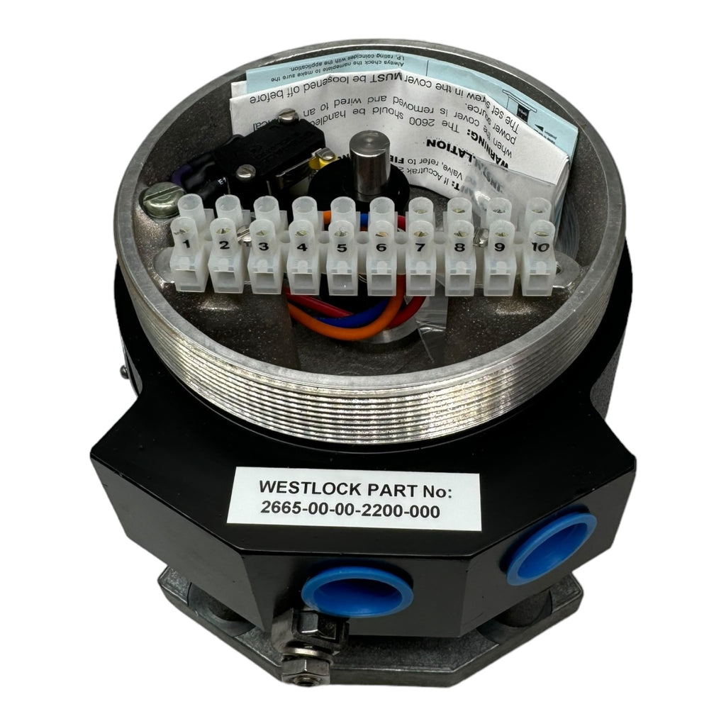 Westlock 2600 AccuTrak Valve Control Monitor Ventilsteuerungsmonitor 8VDC 1kHz