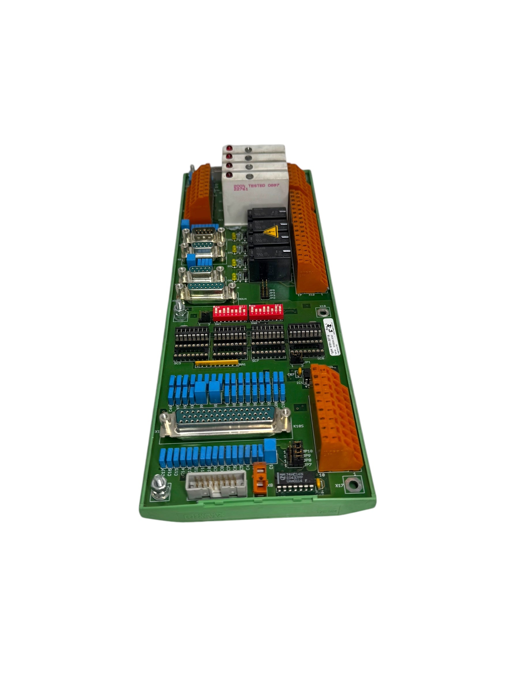 K-TRON 9191-30716A 919130716A Circuit Board Control Leiterplatte Steuerung D-SUB