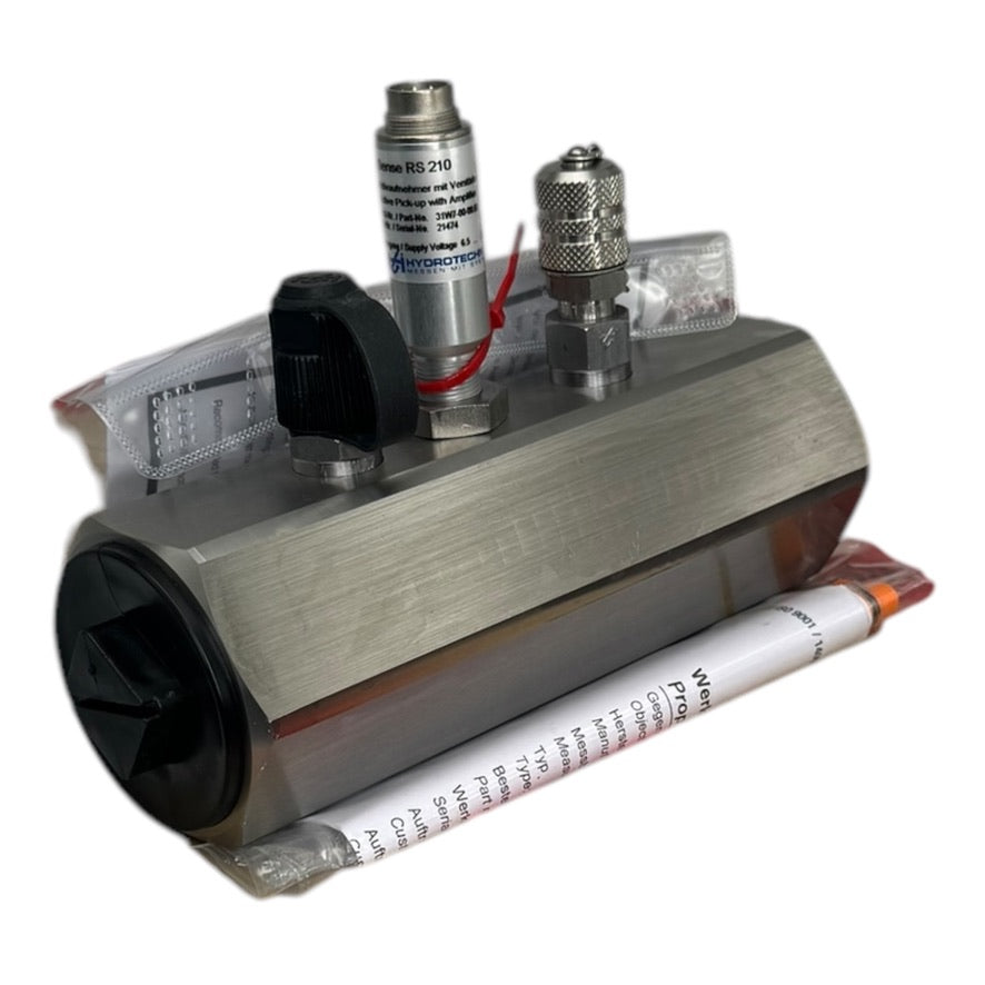 Hydrotechnik 33V7-79-35.030G HySense QT200 Messturbine Turbine Flow Meter 350bar