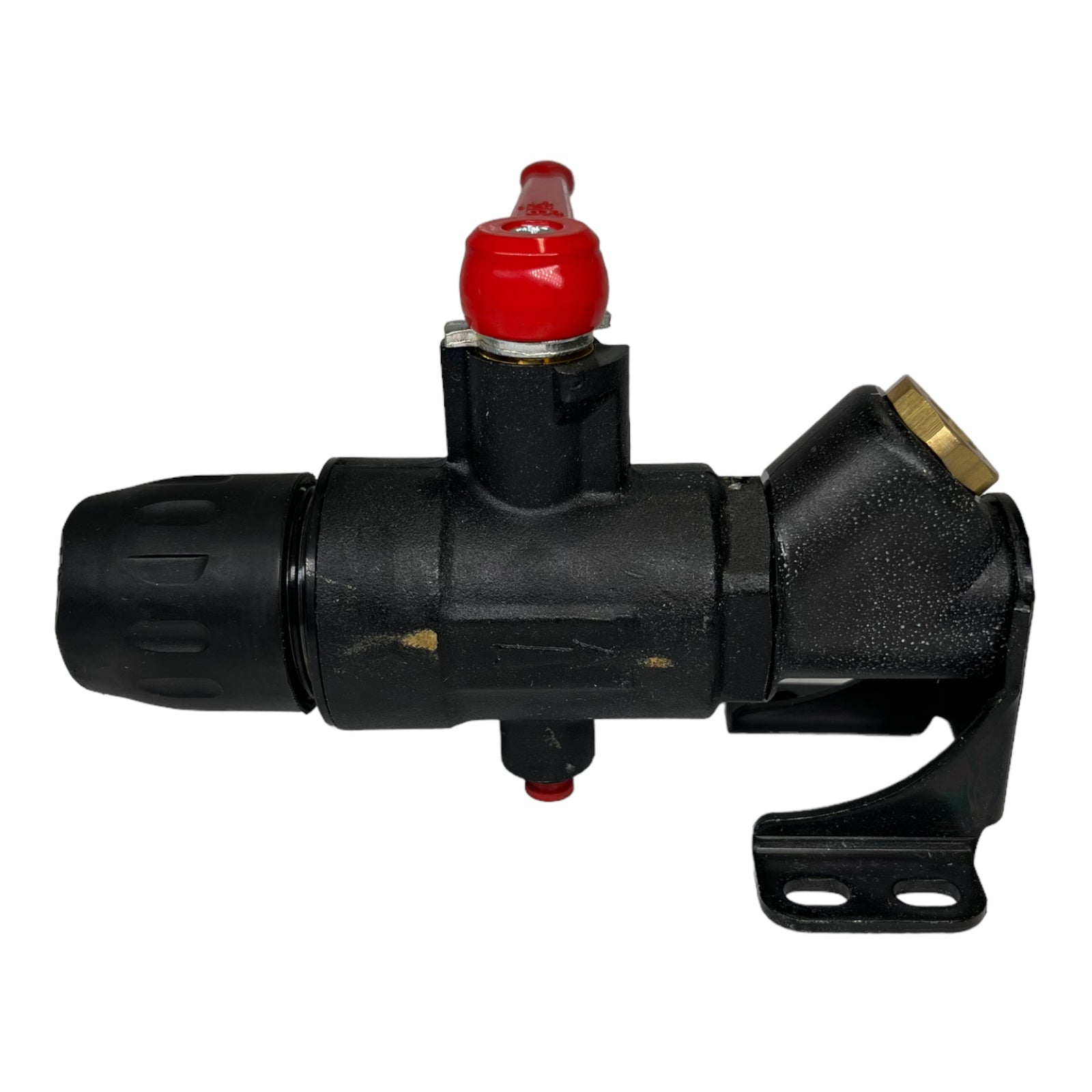 Parker Legris Transair DN25 1" Gashahn Kugelhahn mit Wandanschluss TITAS TR 00