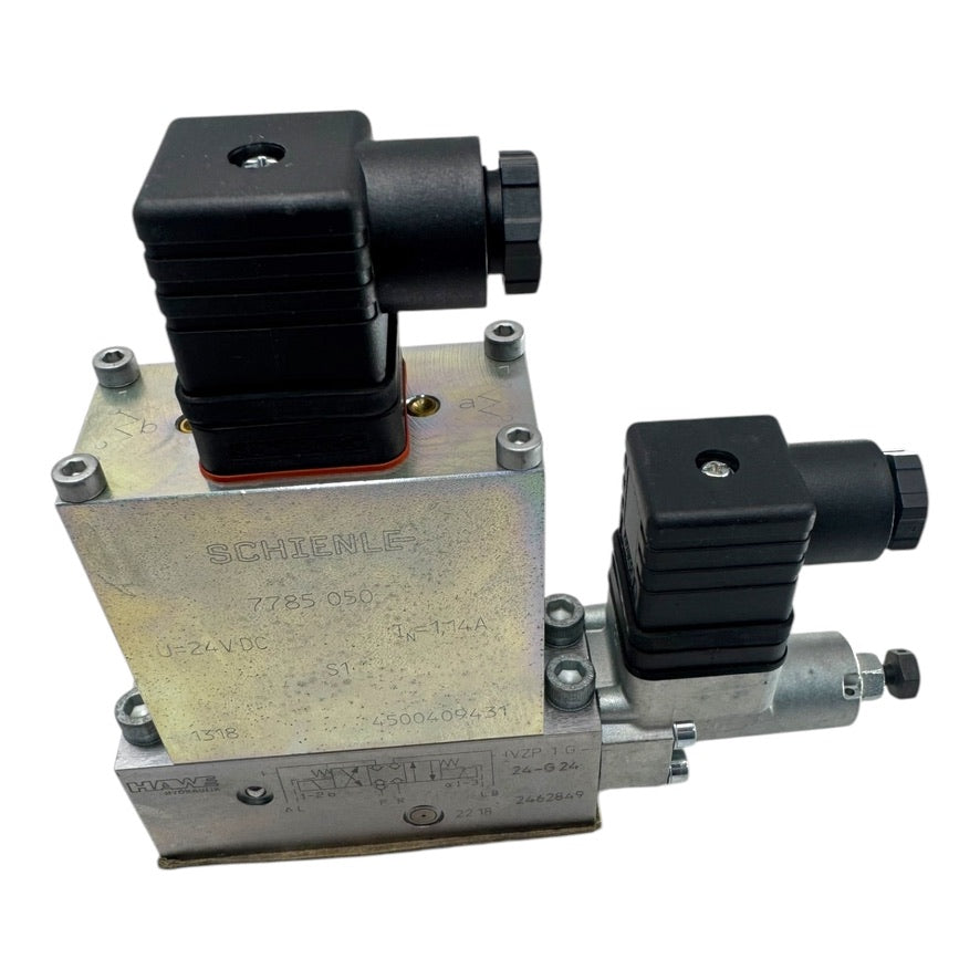 Hawe Schienle 7785 050 DG34 Hydraulikventil Spule Druckschaltgerät 24VDC 1,14A