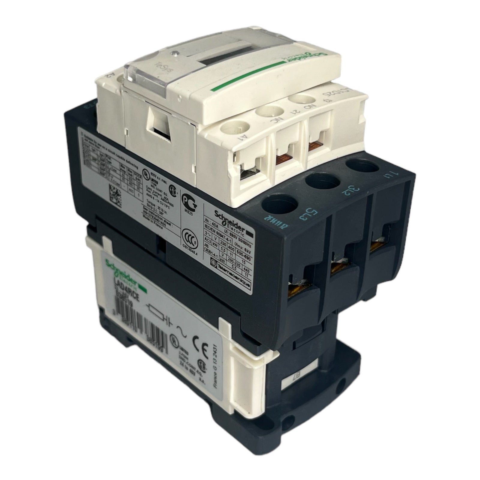 Schneider Electric LC1D25 Leistungsschütz 11kW 24V 3-polig 50/60Hz