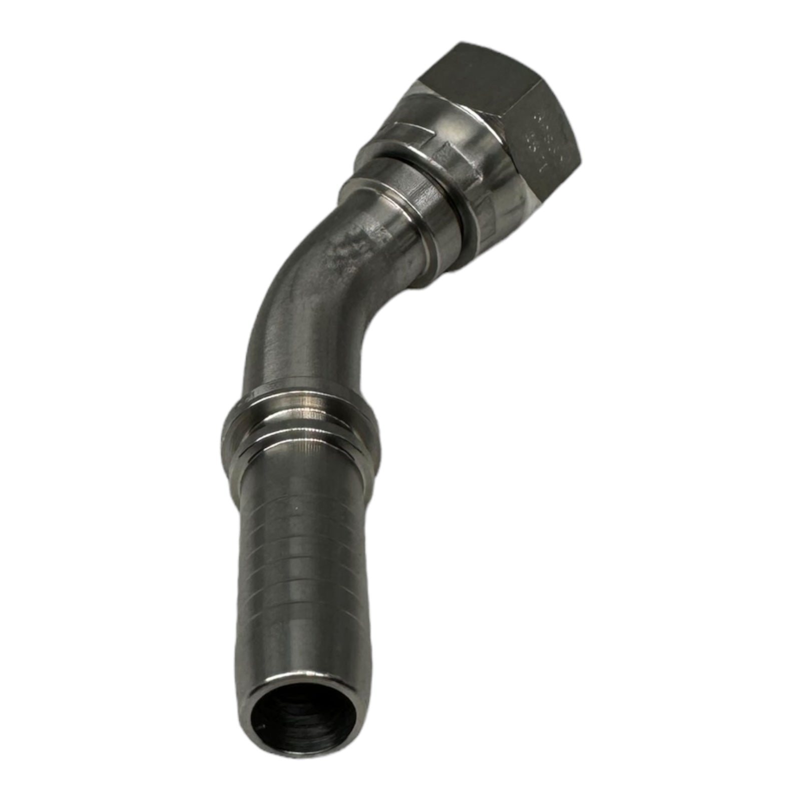 PH Hydraulik DKJ-3/4"-45° DN12 Schlaucharmaturen ohne Ausreisssicherung Edelstahl