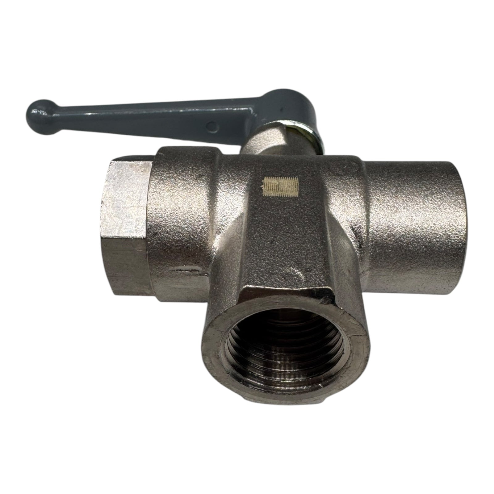 2x Parker 04821221 Kugelhahn 3-Wege L-Bohrung G1/2" 20bar NBR 12mm