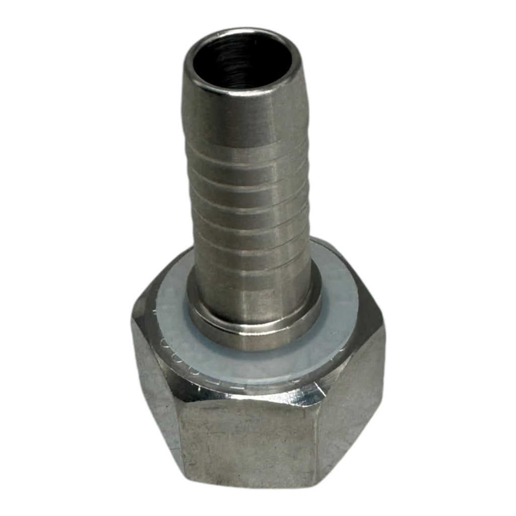 2x PH Hydraulik DRF DN12 Flachdichtnippel 16.5mm G1/2 5F88 Edelstahl