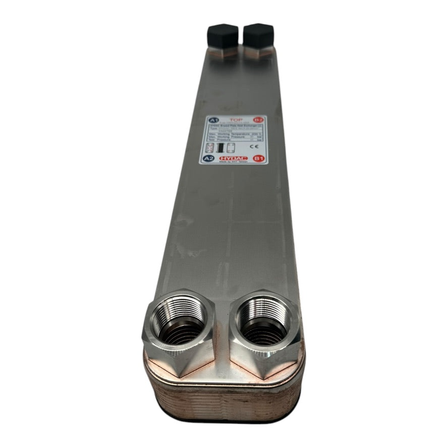 HYDAC HEX S615-20-00/G1" 3366788 Plattenwärmetauscher 200°C 30bar G1"
