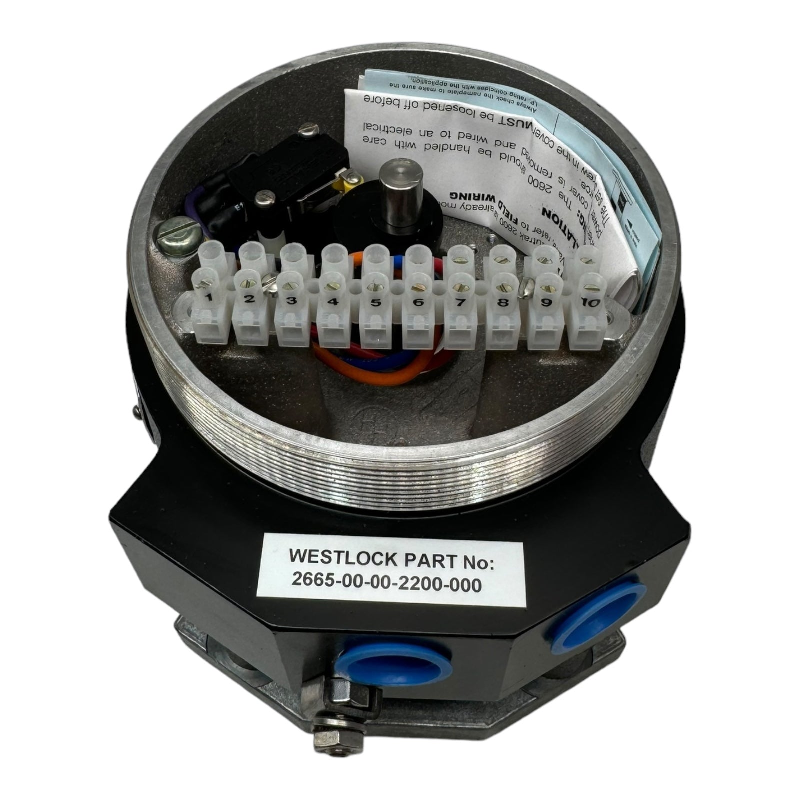 Westlock 2600 AccuTrak Valve Control Monitor Ventilsteuerungsmonitor 8VDC 1kHz