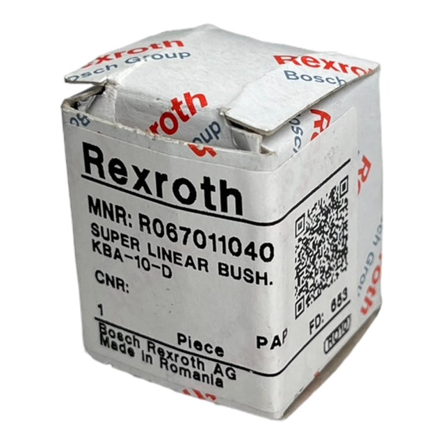 Rexroth KBA-10-D SUPER-LINEARBUCHSE Kugellager R067011040