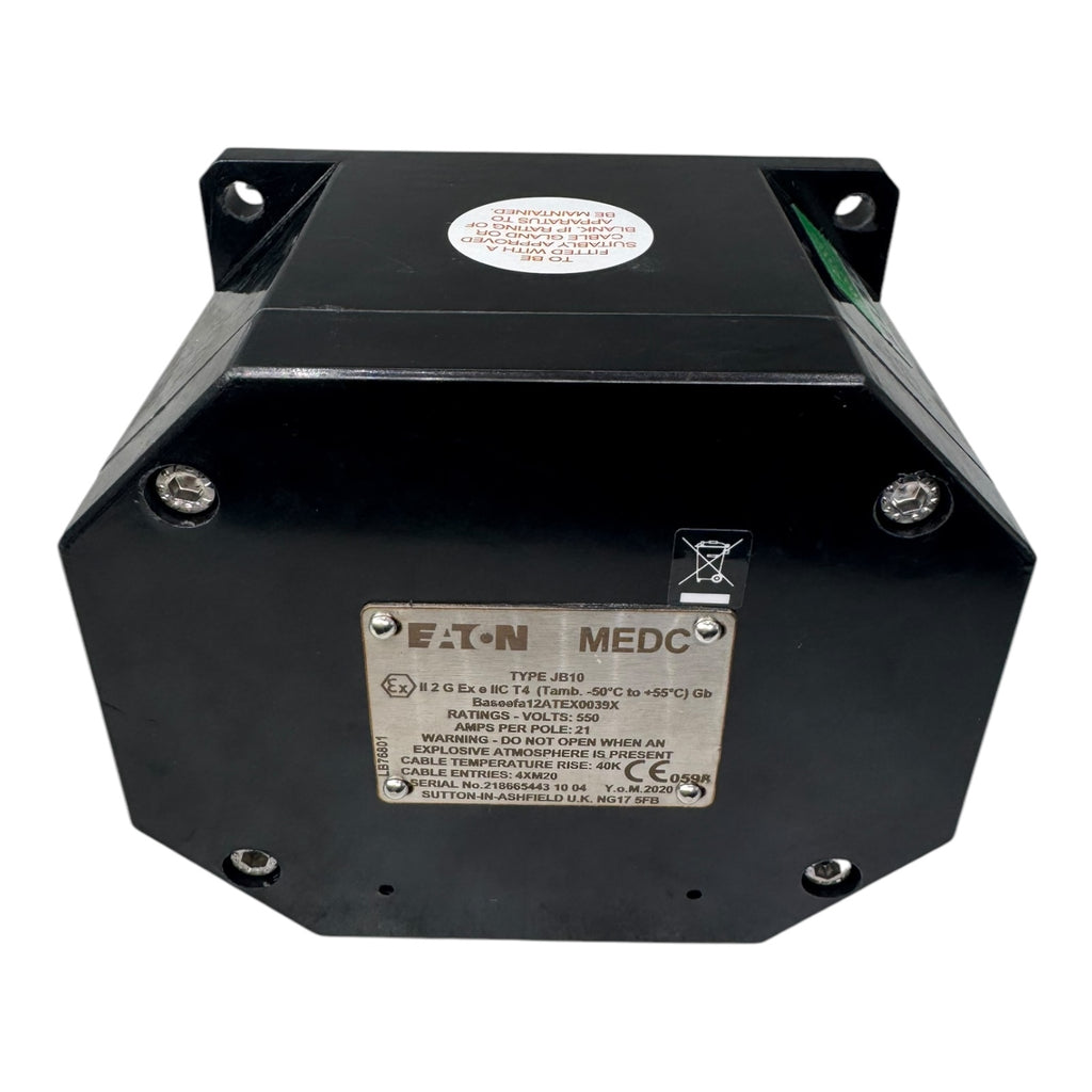 EATON JB10BB9NN2B5B8B11BNNN MEDC ATEX-Detektoren Verteiler Anschlusskasten