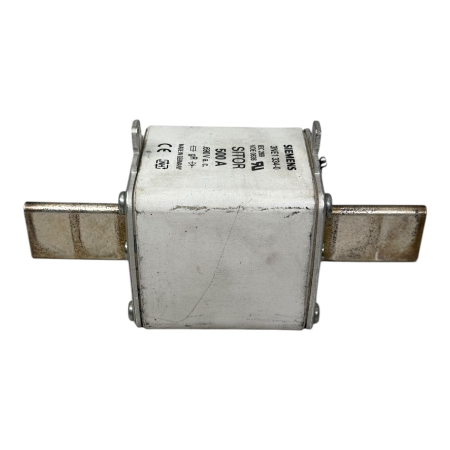 Siemens 3NE1334-0 SITOR-Sicherungseinsatz Sicherung 500A 690V NH2 Gr.2 100kA