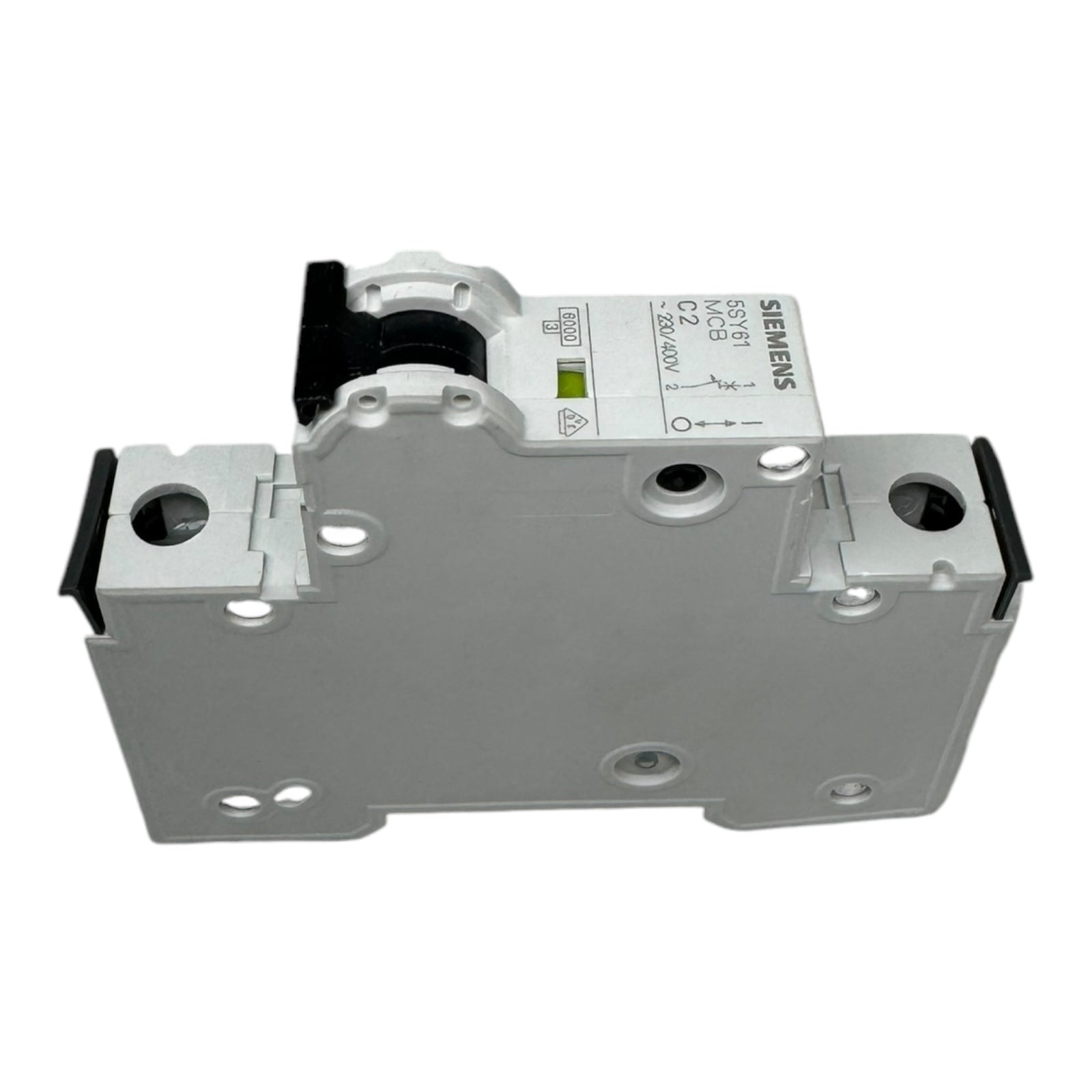 2x Siemens 5SY6102-7 5SY61-MCB-C2 Leistungsschutzschalter 230/400V 30kA 1polig