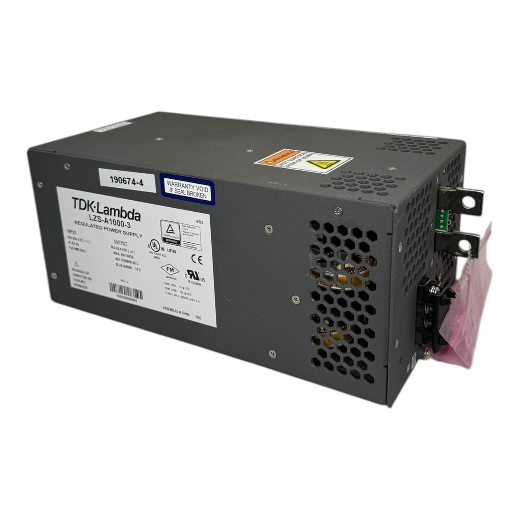 TDK LAMBDA LZS-A1000-3 Geregeltes Netzteil Schaltnetzteil 100-240VAC 47-63Hz 15A
