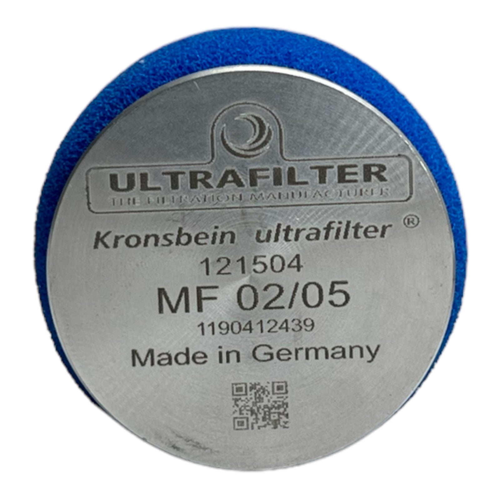 Ultrafilter 121504 MF02/05 Filter AG Schraubgewinde Blau Filterelement