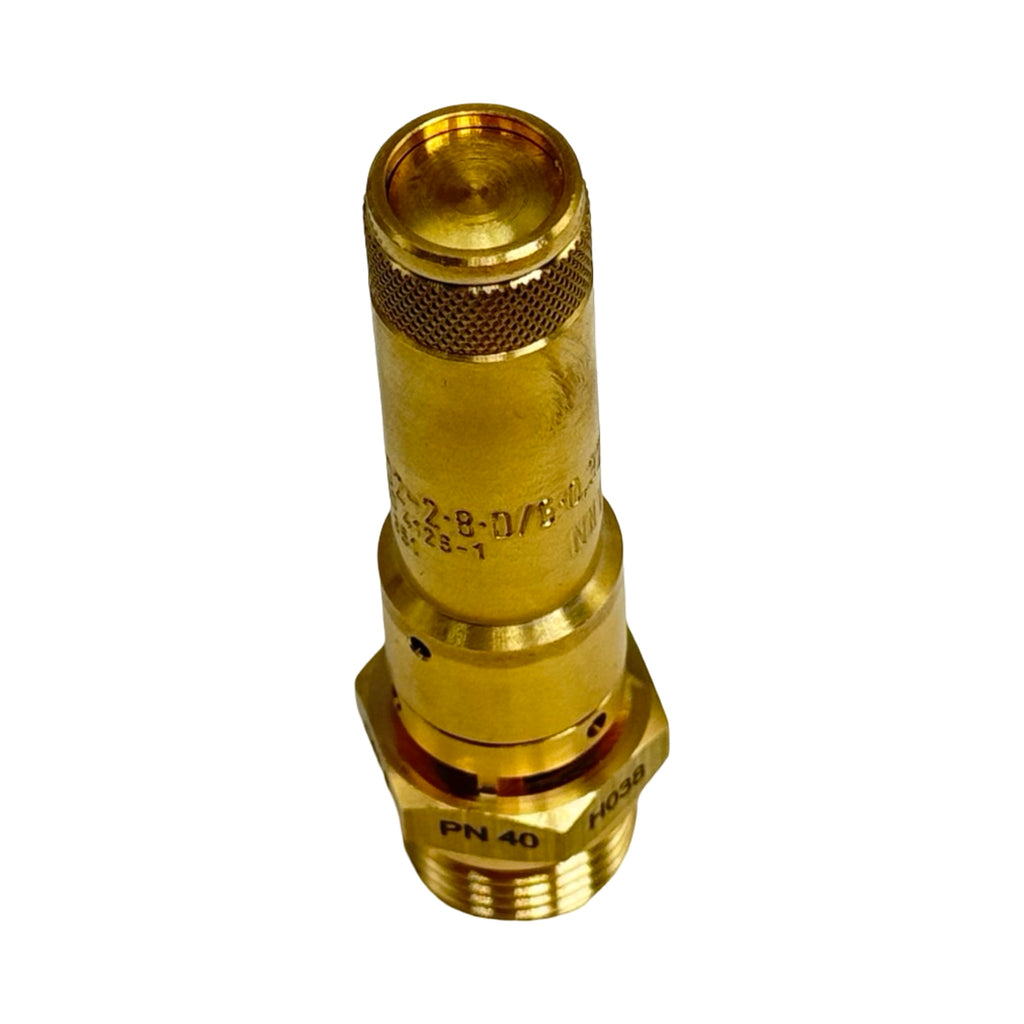EWO Sicherheitsventil 351.256 7.1 DN8 G1/2 7,1bar PN40 Messing Druckluft