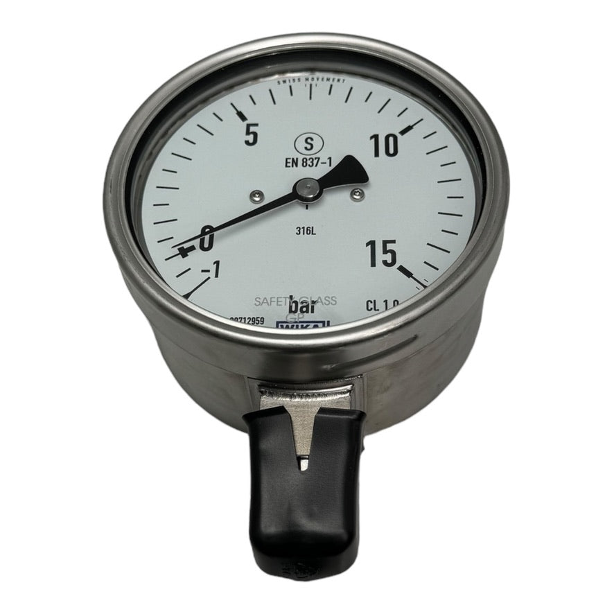 Wika 232.30.100 9010262 Manometer -1/+15bar AG1/2" unten