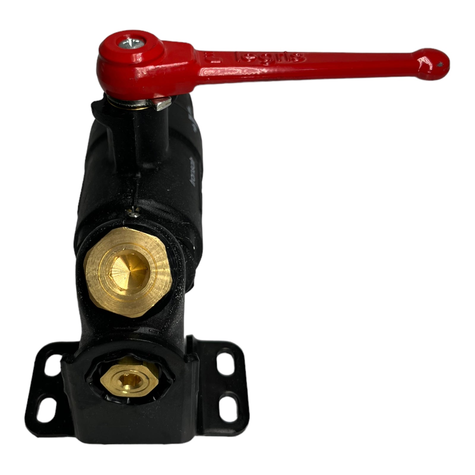 Parker Legris Transair DN25 1" Gashahn Kugelhahn mit Wandanschluss TITAS TR 00