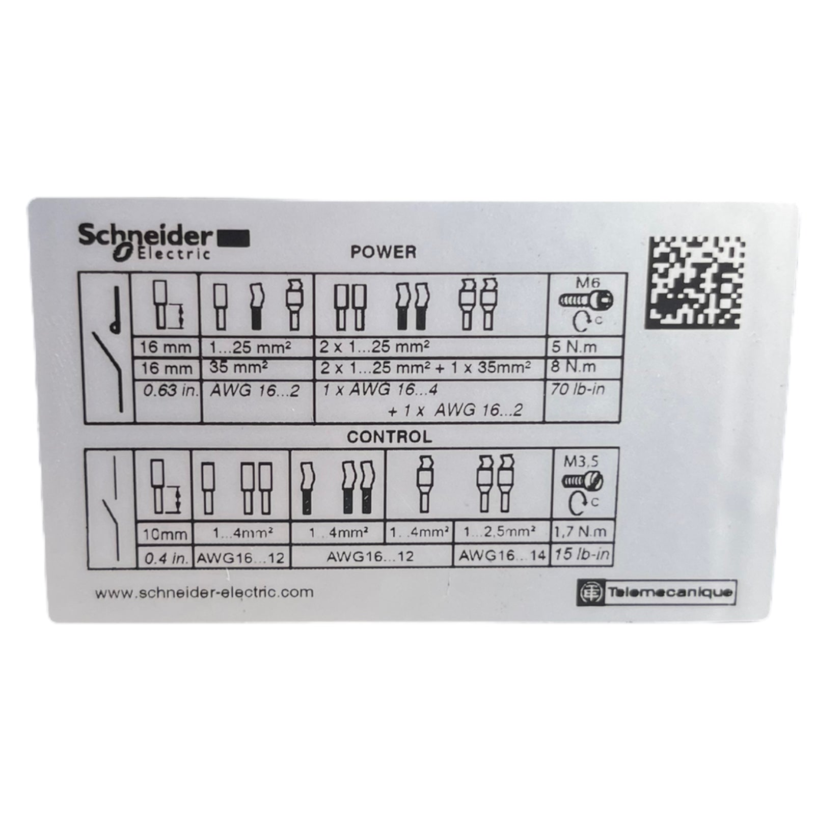 Schneider Electric LC1D40A Leistungsschütz 3p 1S+1Ö 18.5 kW, 40 A, 400 V AC3