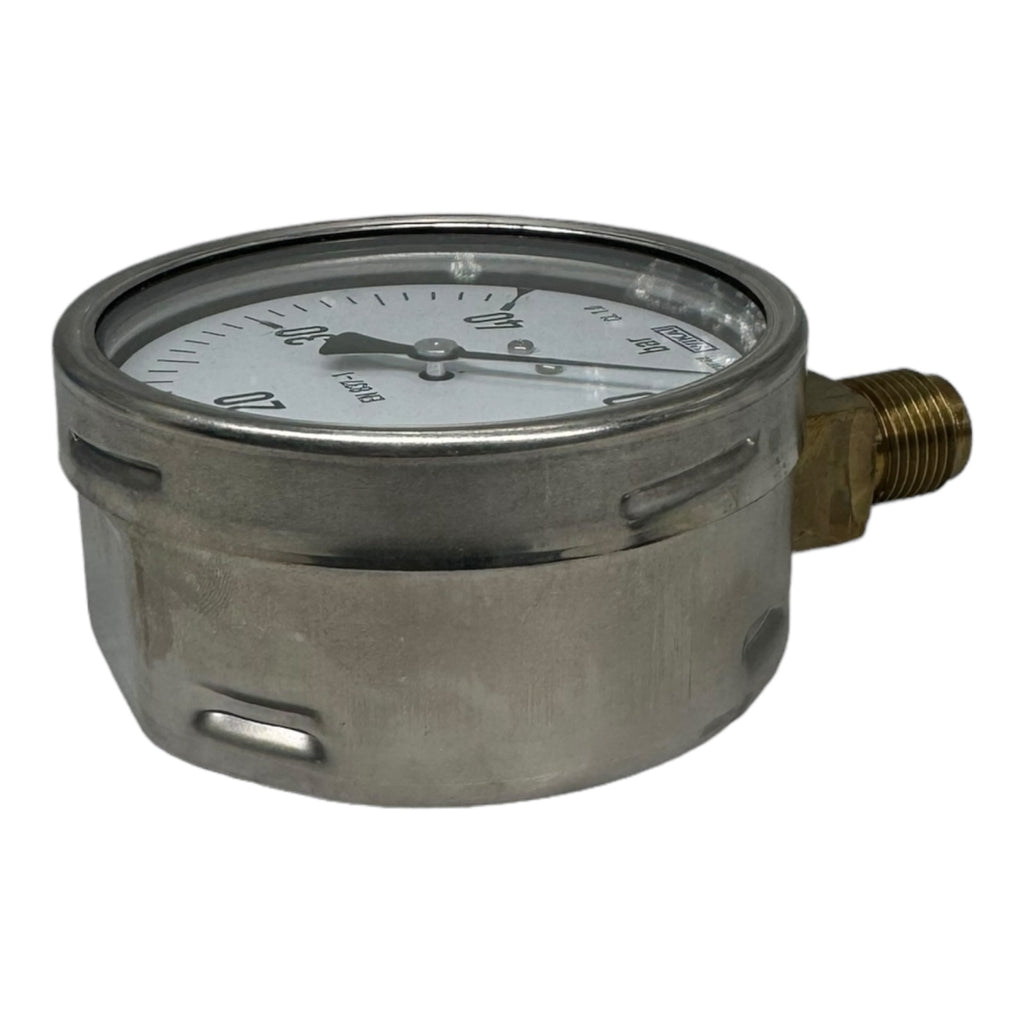 Wika EN837-1 Manometer CL. 1.0 0...40bar Senkrecht Aussengewinde 1/2"