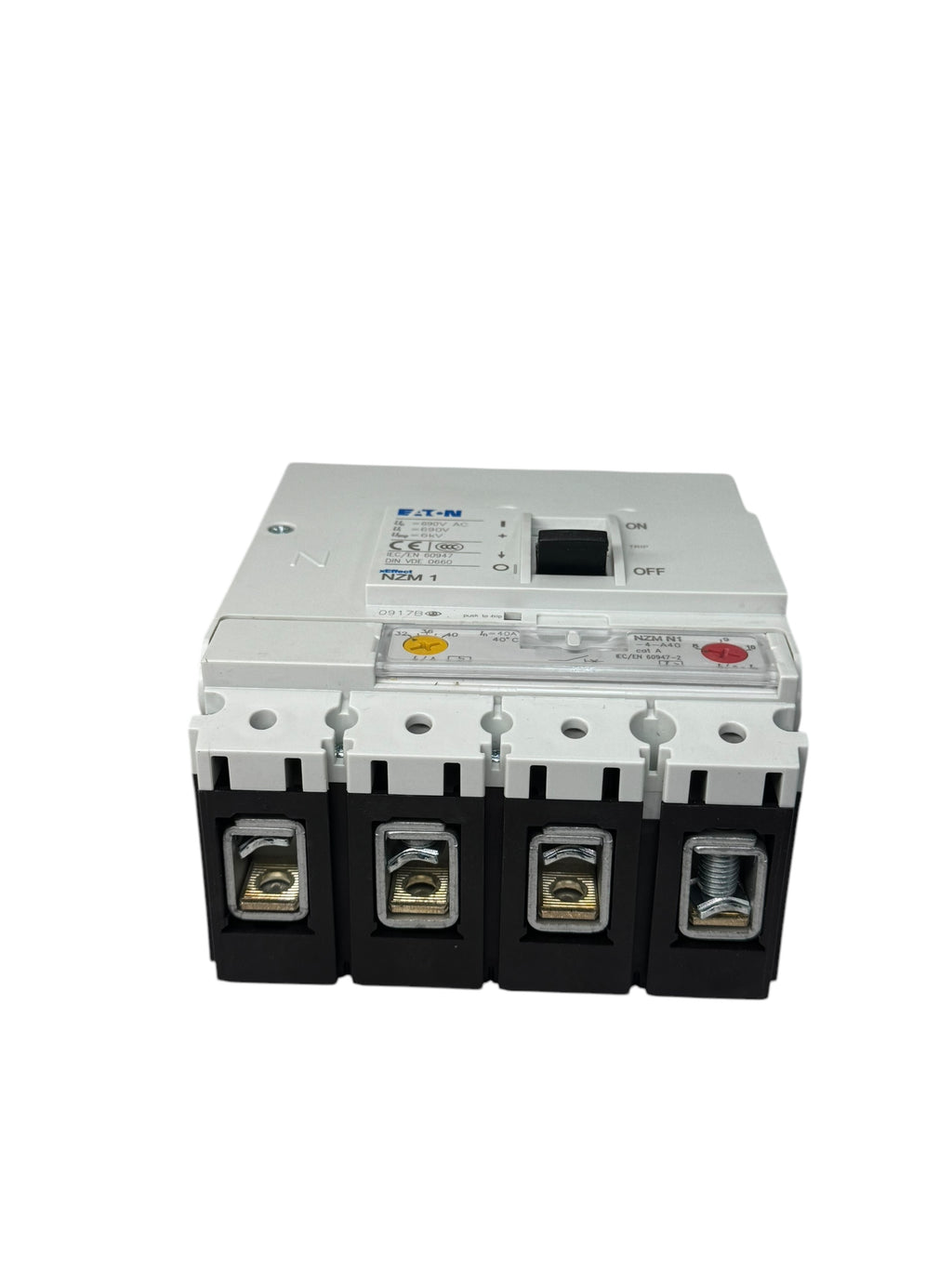 EATON NZMN1-4-A40 NZM1 Circuit breaker Leistungsschalter Schalter 4p 690V AC 40A