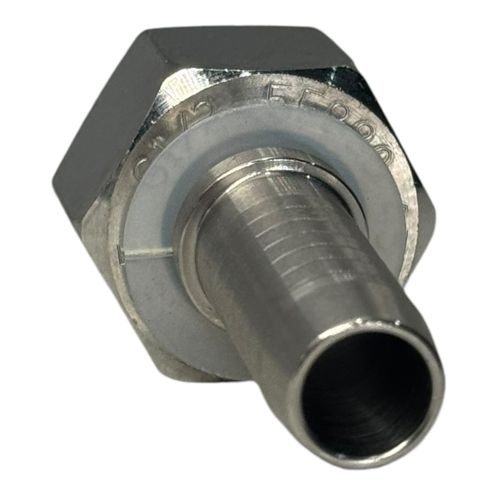 2x PH Hydraulik DRF DN12 Flachdichtnippel 16.5mm G1/2 5F88 Edelstahl