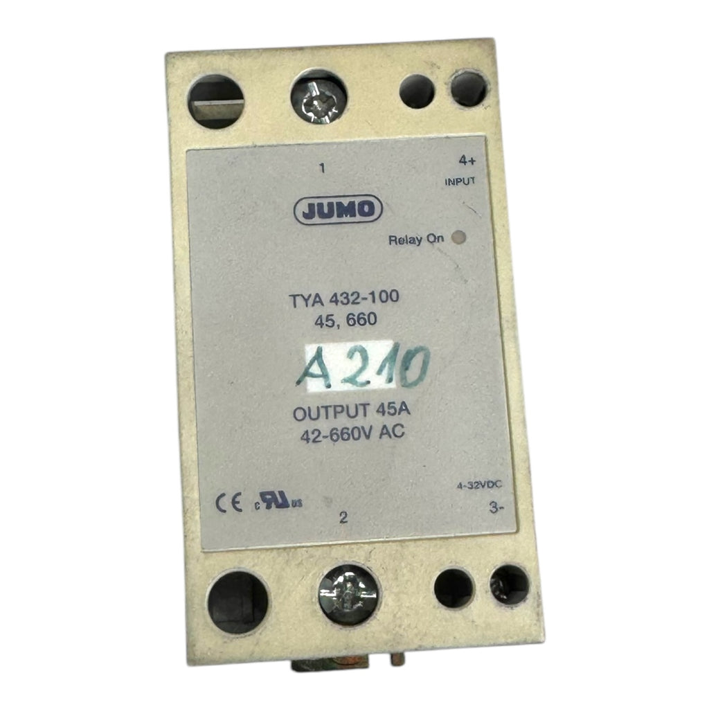 Jumo TYA 432100/45 660 TYA432100/45 Thyristor-Leistungsschalter 45A 42-660VAC