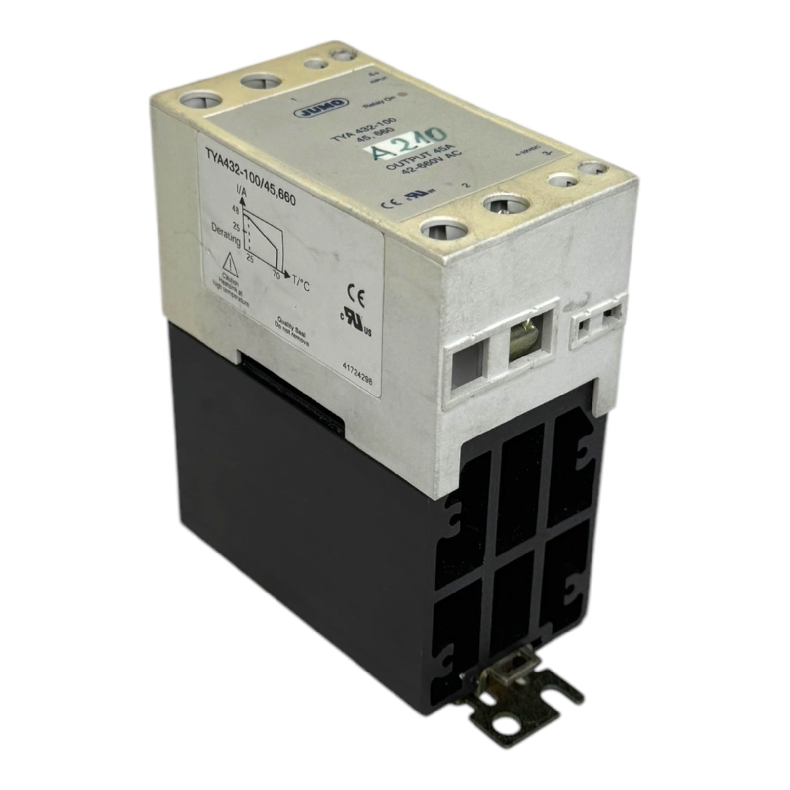 Jumo TYA 432100/45 660 TYA432100/45 Thyristor-Leistungsschalter 45A 42-660VAC