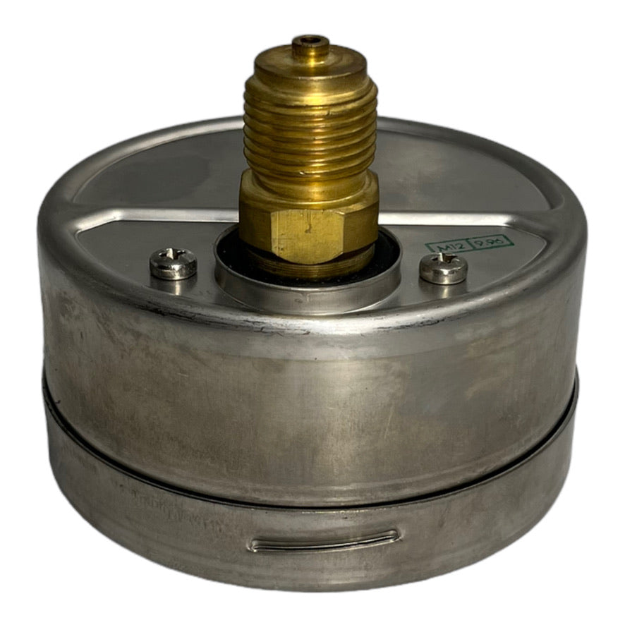 VDO Druckluft Manometer Edelstahl 0-4 bar Ø 100 mm Kl. 1.0  G 1/2 Waagerecht