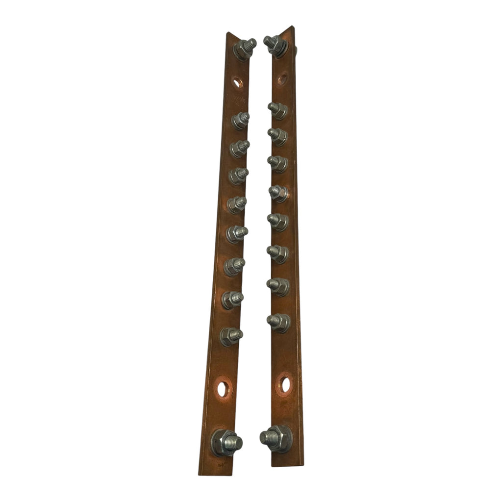 2x Kupferschiene Sammelschiene CU-Schiene Kupfer Stange Stromschiene 422x30x5mm