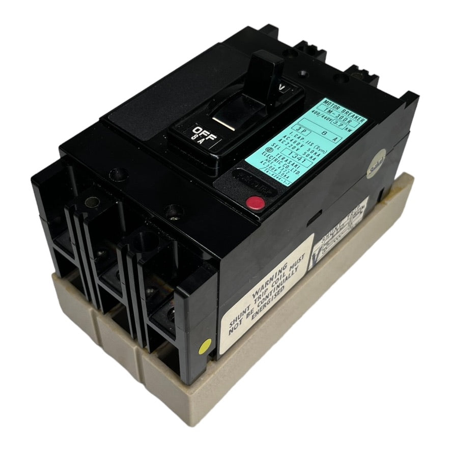 Terasaki Electric TM30DR Leistungsschalter motor circuit breaker 3P 400/440V 8A