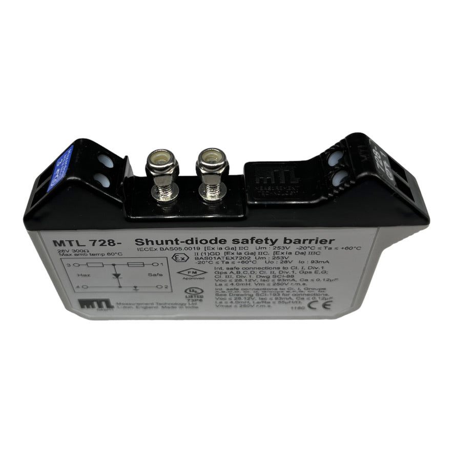 MTL MTL728- SHUNTDIODE SAFETY BARRIER Sicherheitsbarriere 28V 300Ω -20°C/+60°C