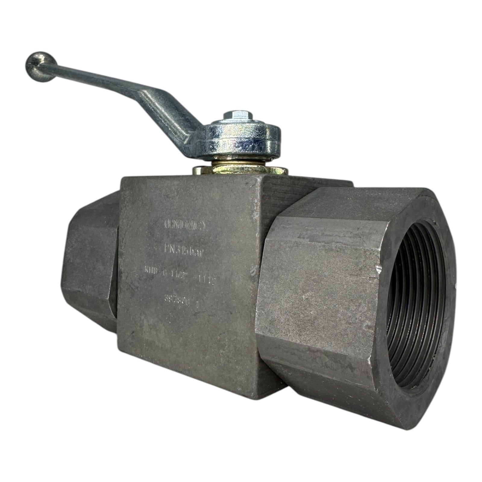 Hydac KHB-G1/21112 Hydraulik Kugelhahn Hochdruck verzinkt Ventil G 1/2" 315bar