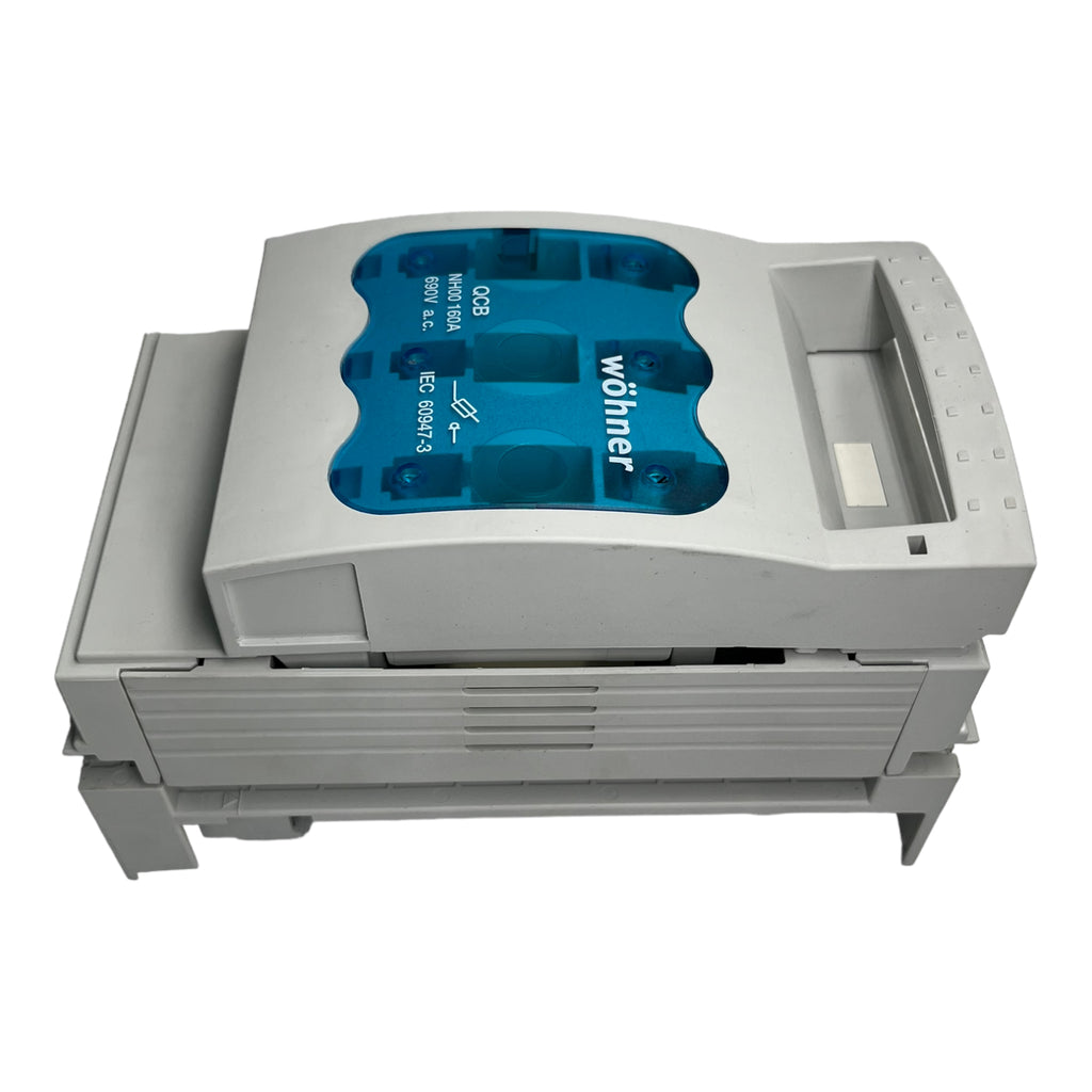 Wöhner QCB 33198 NH00 Sicherungslasttrennschalter Rahmenklemme 16A 3polig 690VAC