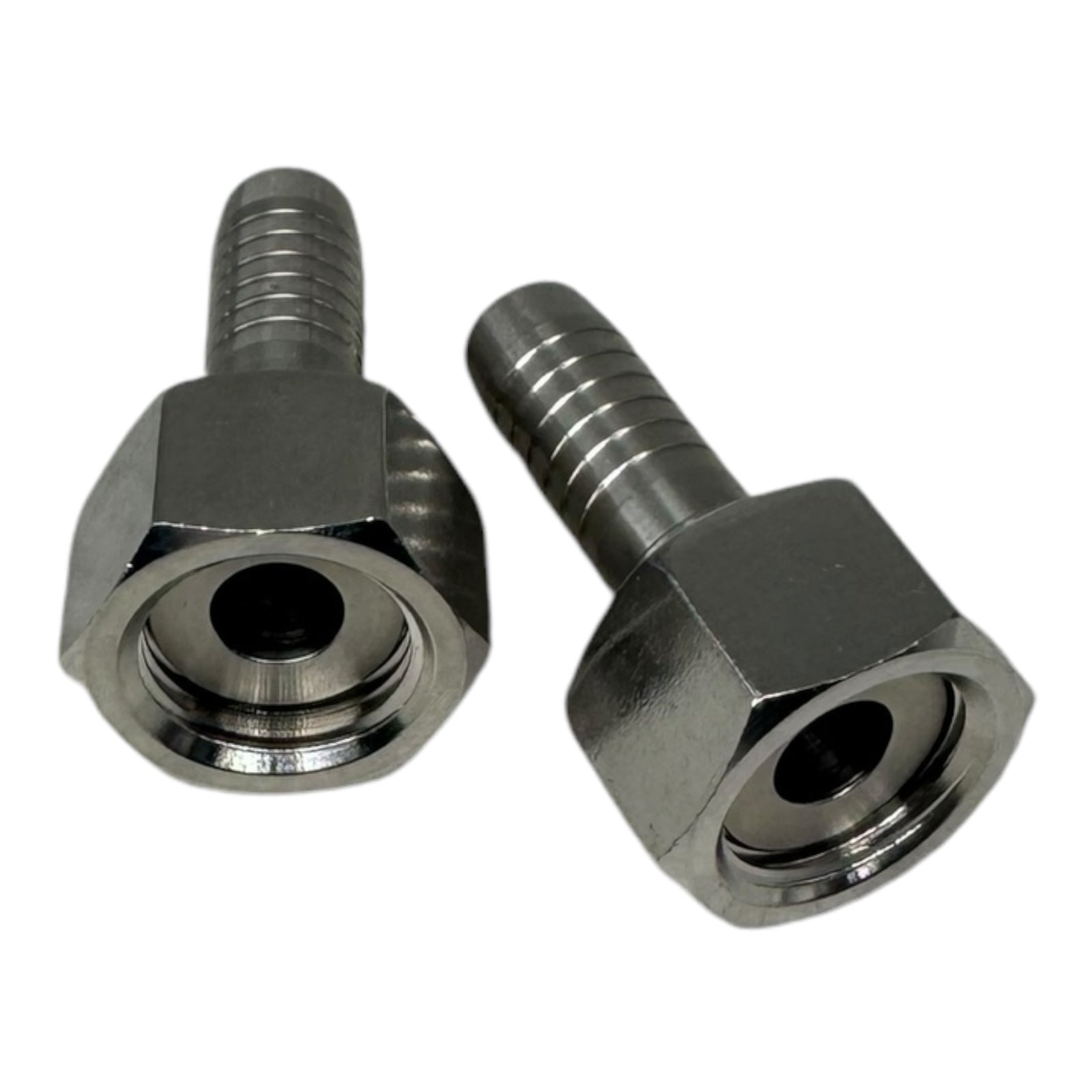 2x PH Hydraulik DRF DN12 Flachdichtnippel 16.5mm G1/2 5F88 Edelstahl