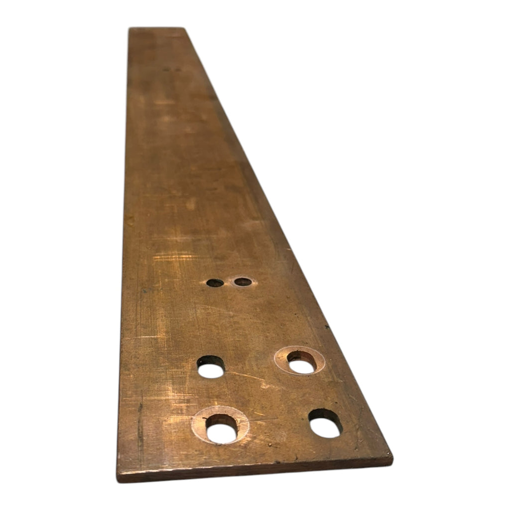 Kupferschiene Sammelschiene CU-Schiene Kupfer Stange Stromschiene 1055x100x5mm
