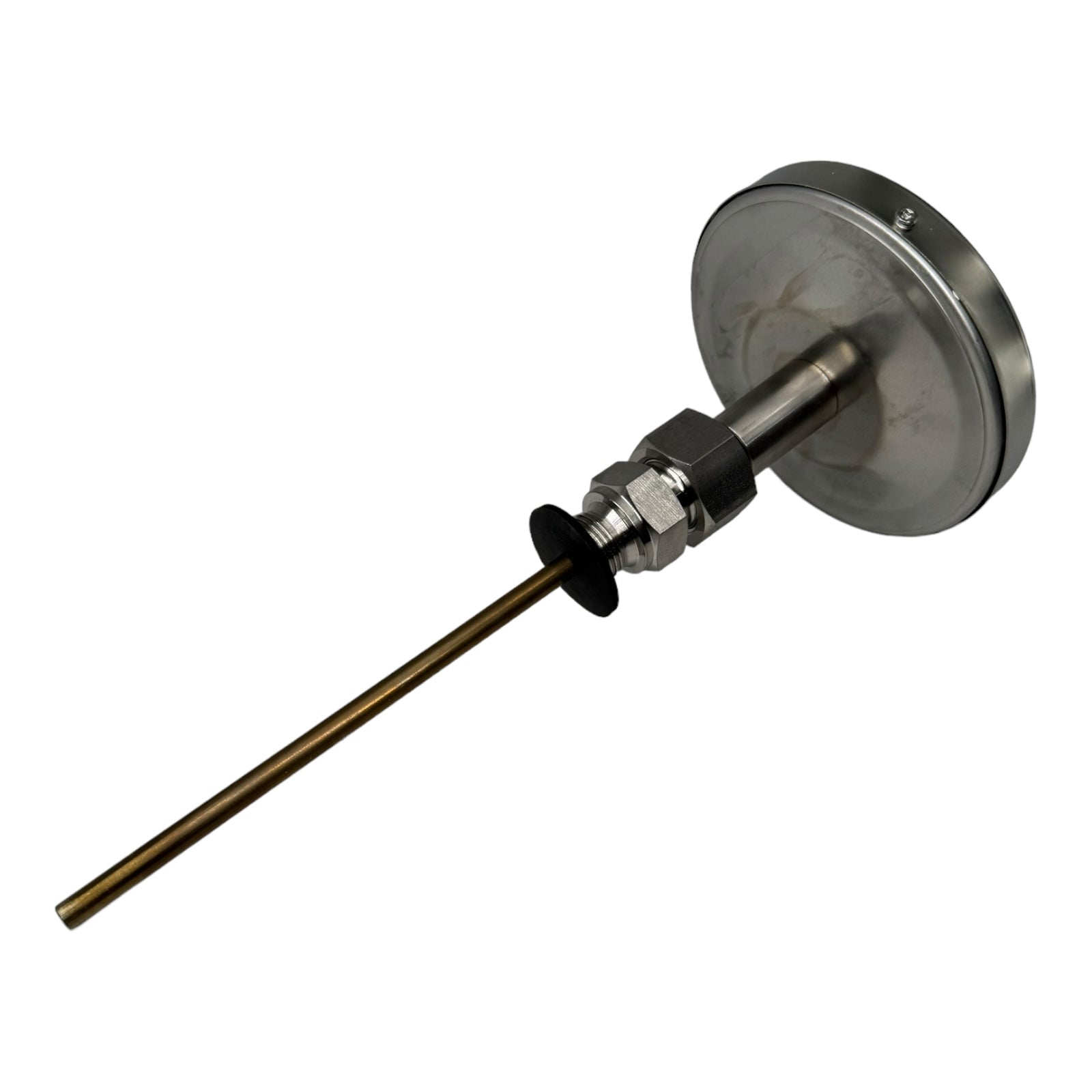 Wika A52.100/4 Druck- und Temperaturmesstechnik Manometer 0...400°C 140x6mm