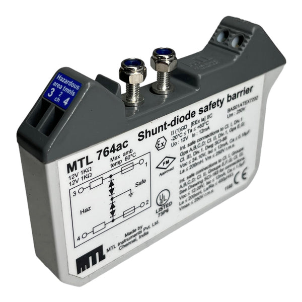MTL764AC 764AC SHUNTDIODE SAFETY BARRIER Sicherheitsbarriere 12V -20°C...+60°C