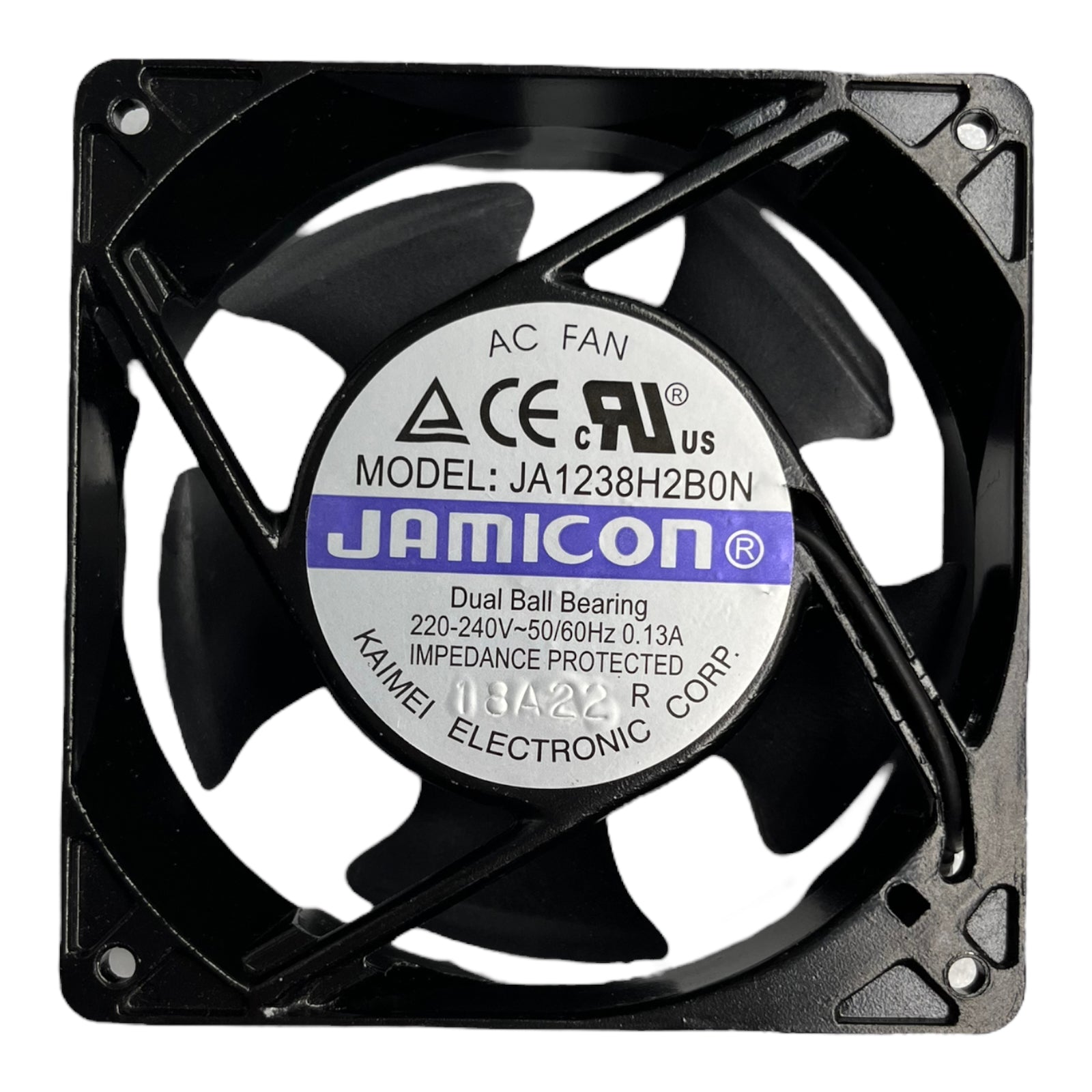 3x JAMICON JA1238H2BON Lüfter Cooling Fan 220/240V 0.13A