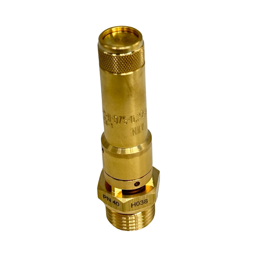 EWO Sicherheitsventil 351.256 7.1 DN8 G1/2 7,1bar PN40 Messing Druckluft
