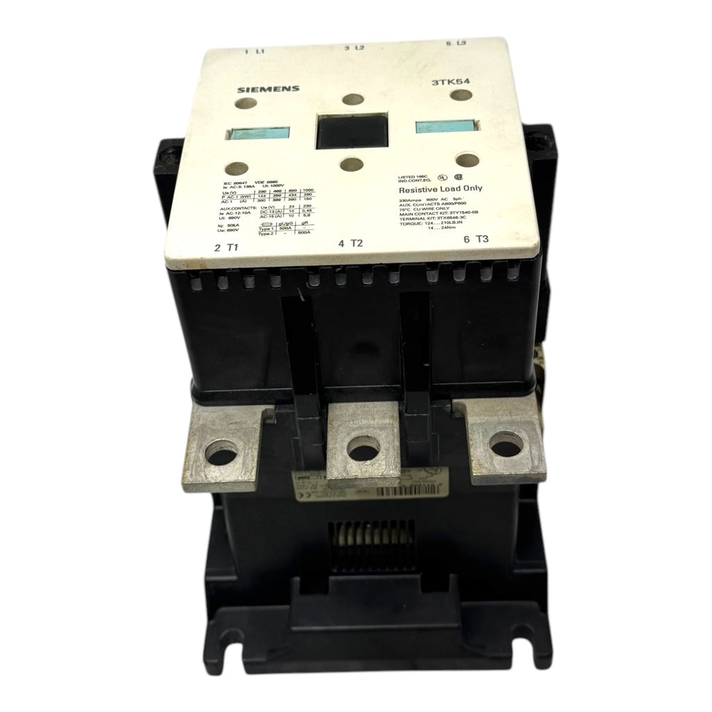 Siemens 3TK5422-0AL2 Leistungsschütz Schütz Contactor 3P 330A AUX 230V 4NO