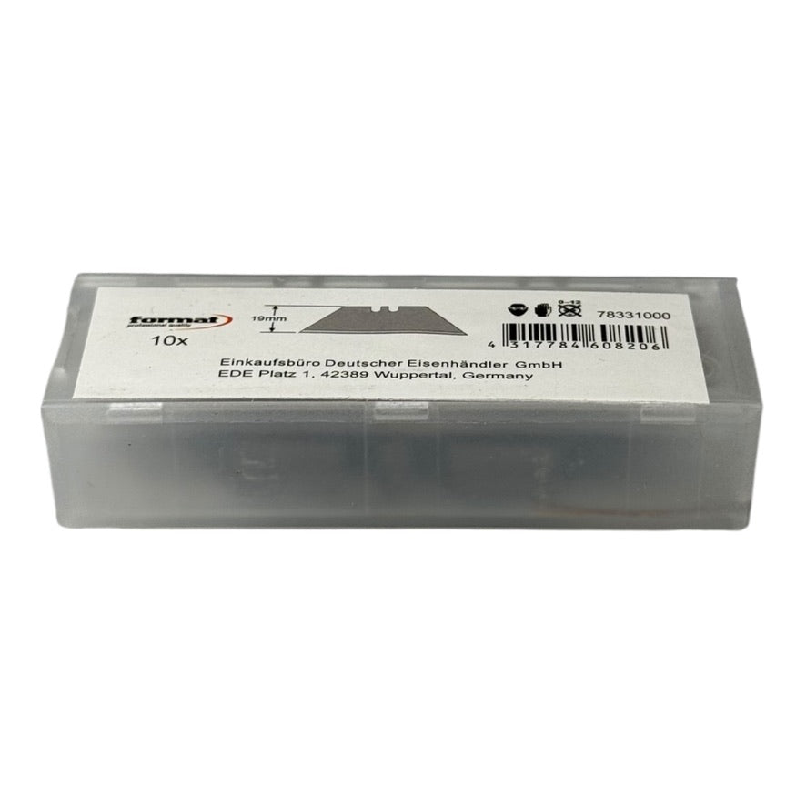 Format 78331000 Trapezklingen 19mm Ersatzklingen Profi Cutter 200 Stk