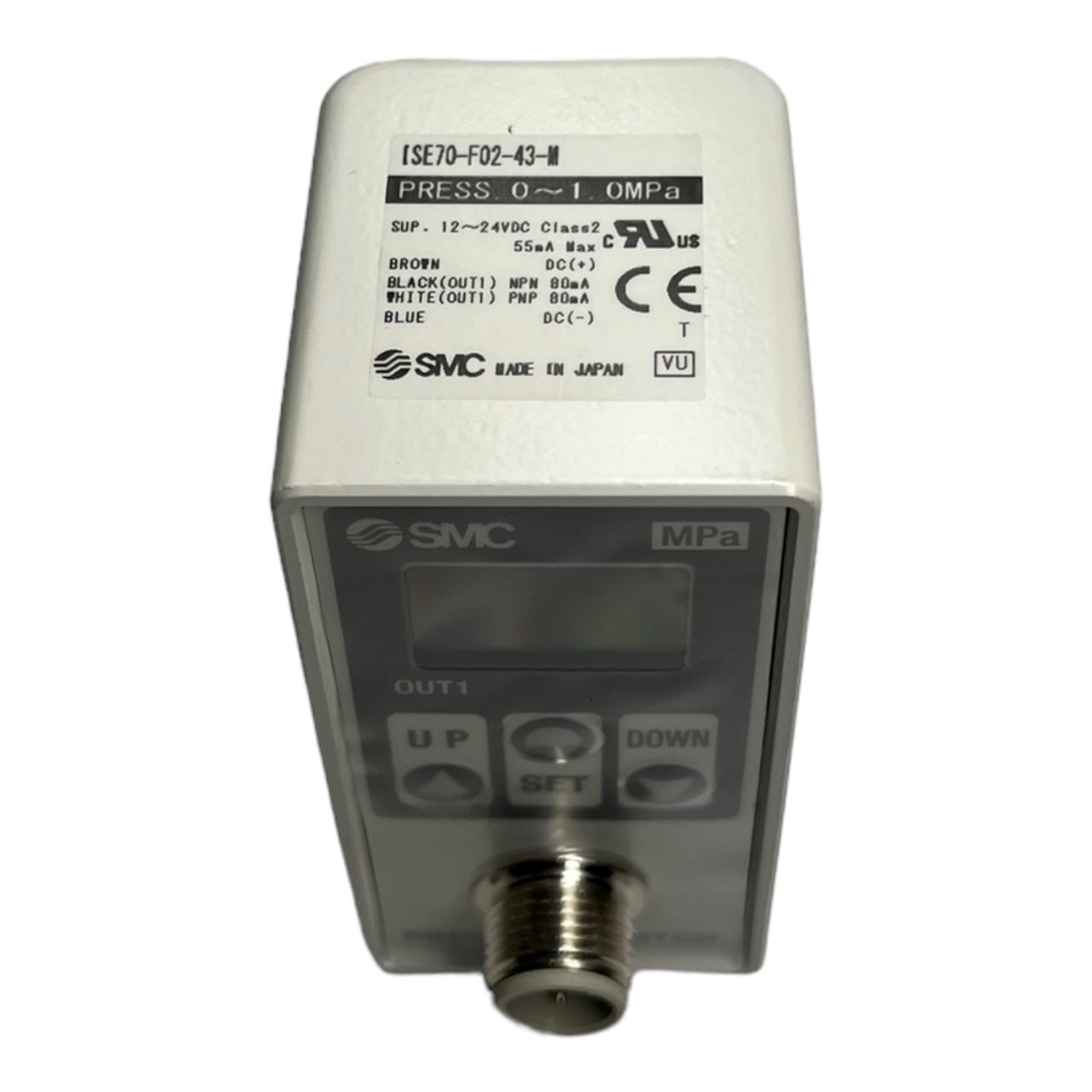 SMC ISE70-F02-43-MSA, ISE70F0243MSA digitaler Druckschalter ISE70/75 12/24VDC