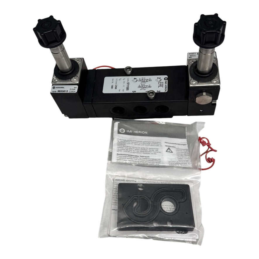 IMI Herion Norgren 97115050 9933613 magnetischer Kolben Ventil G1/4 2,5...8 bar 1300L/min