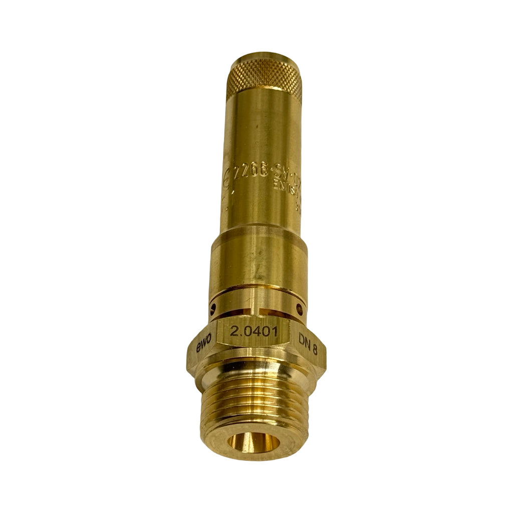 EWO Sicherheitsventil 351.256 7.1 DN8 G1/2 7,1bar PN40 Messing Druckluft