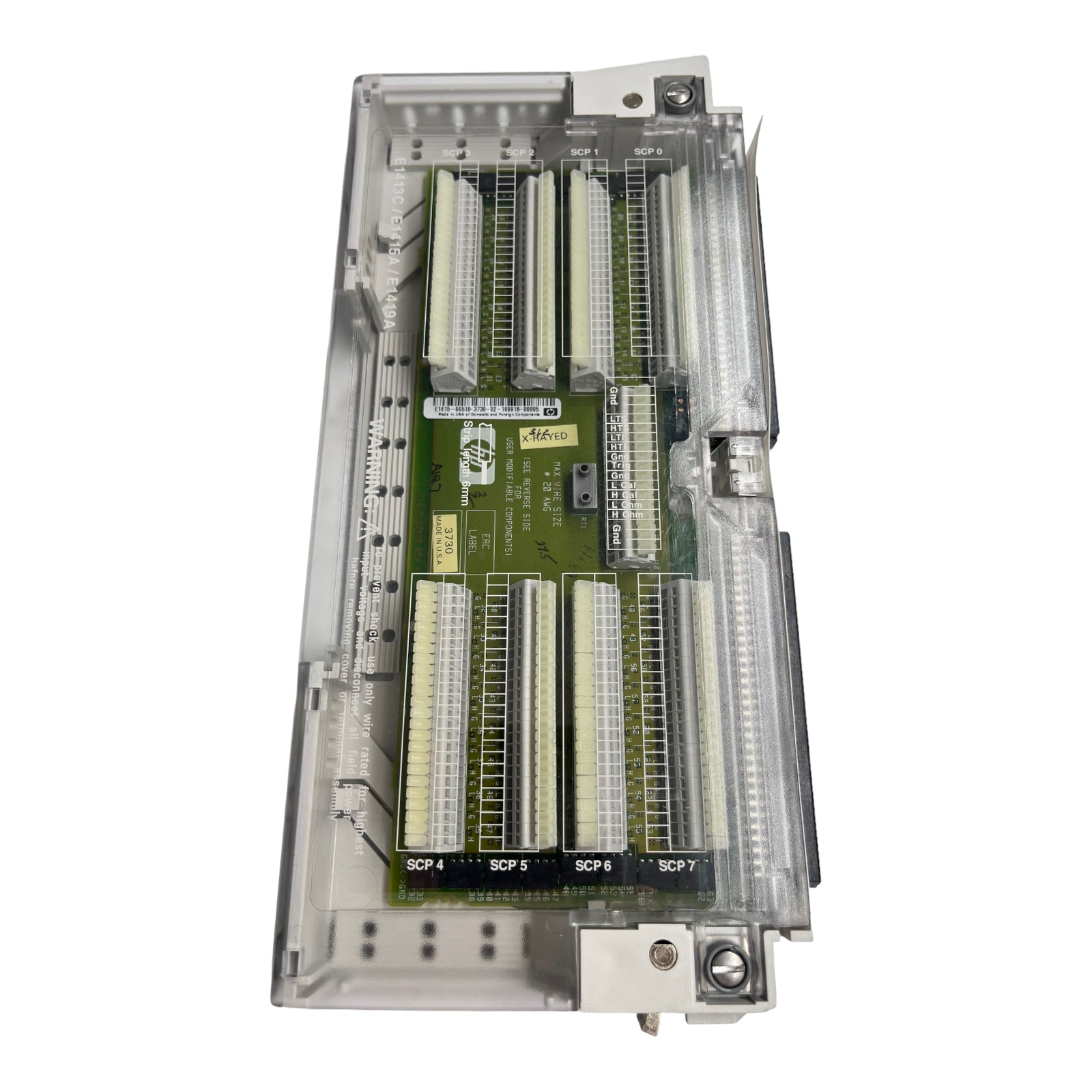 HP E1413C Scanning A/D Converter 64-CH E1413C / E1415A / E1419A / E1415-66510