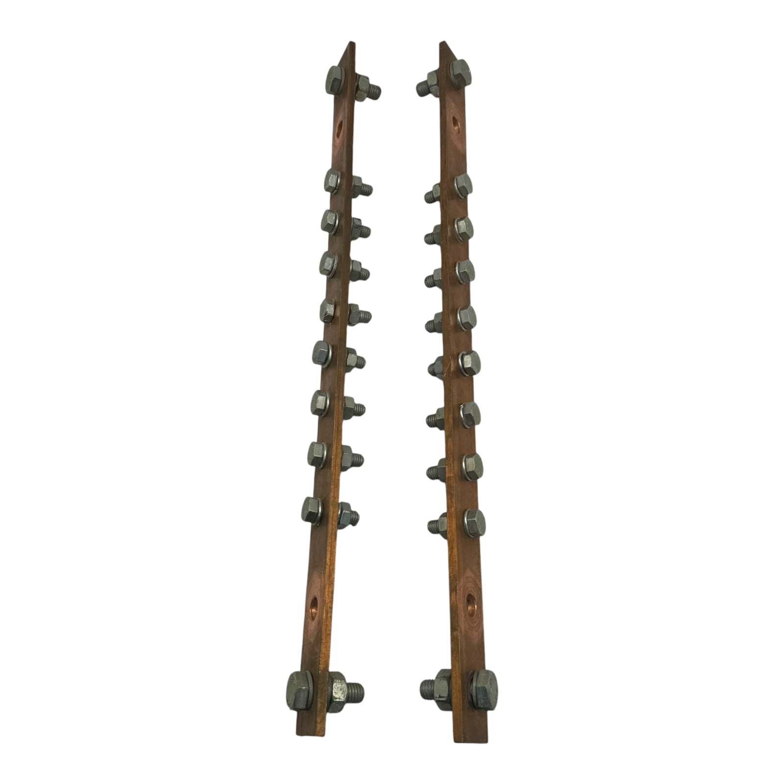 2x Kupferschiene Sammelschiene CU-Schiene Kupfer Stange Stromschiene 422x30x5mm