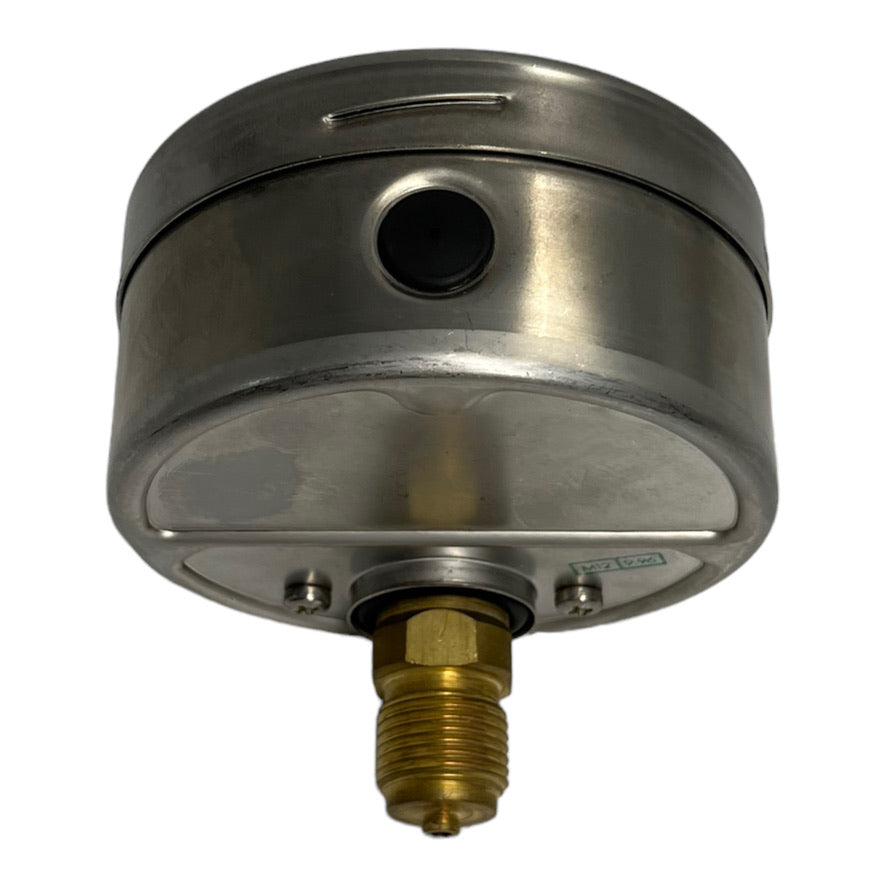 VDO Druckluft Manometer Edelstahl 0-4 bar Ø 100 mm Kl. 1.0  G 1/2 Waagerecht