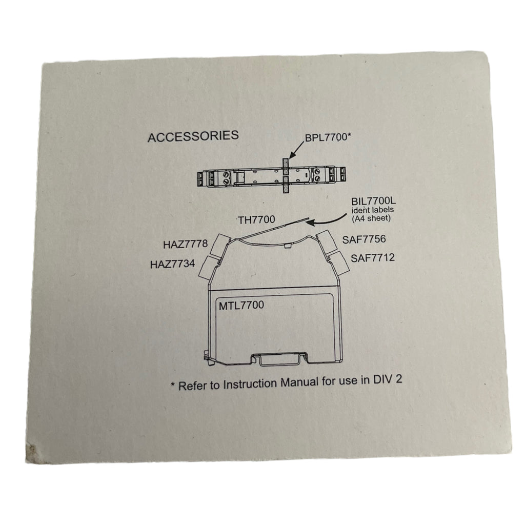 MTL MTL7707+ Shunt-Diode Sicherheitsbarriere ATEX 2CH Digital 28VDC 93mA